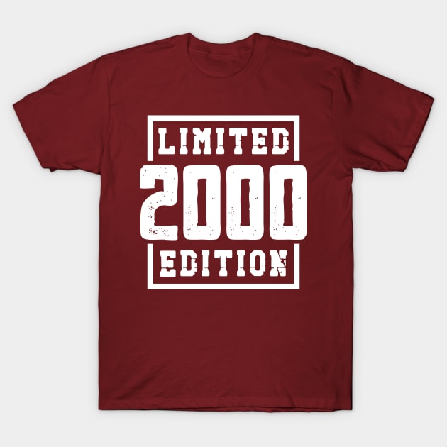 2000 Limited Edition T-Shirt by colorsplash